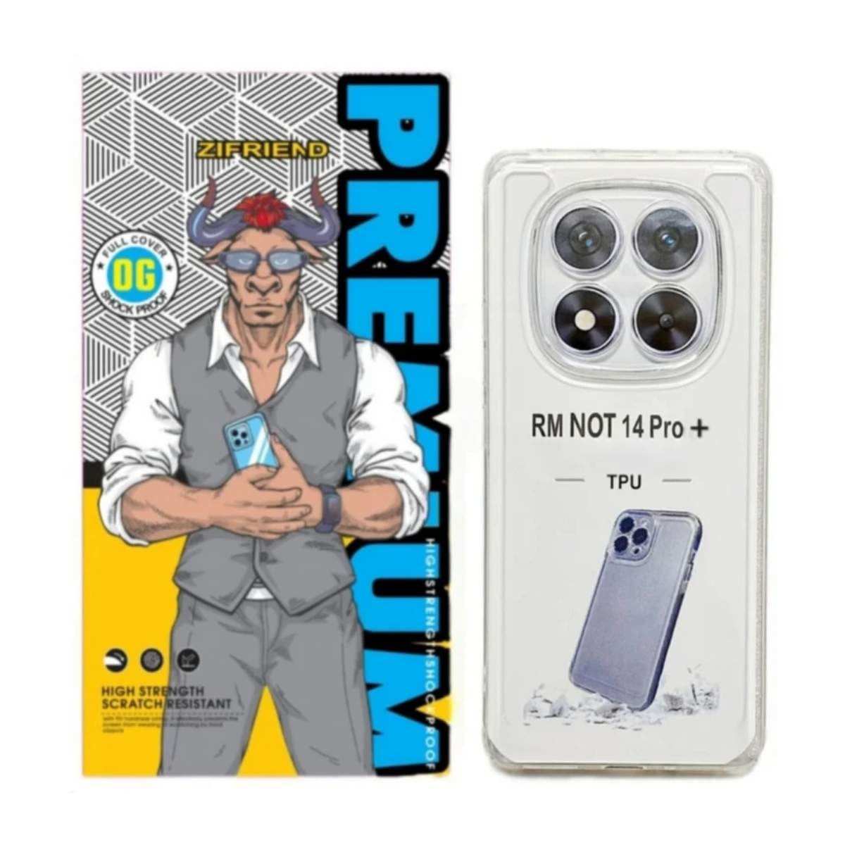 کاور زیفرند مدل ژله ای مناسب برای گوشی موبایل شیائومی Redmi Note 14 Pro Plus کاور زیفرند مدل ژله ای مناسب برای گوشی موبایل شیائومی Redmi Note 14 Pro Plus