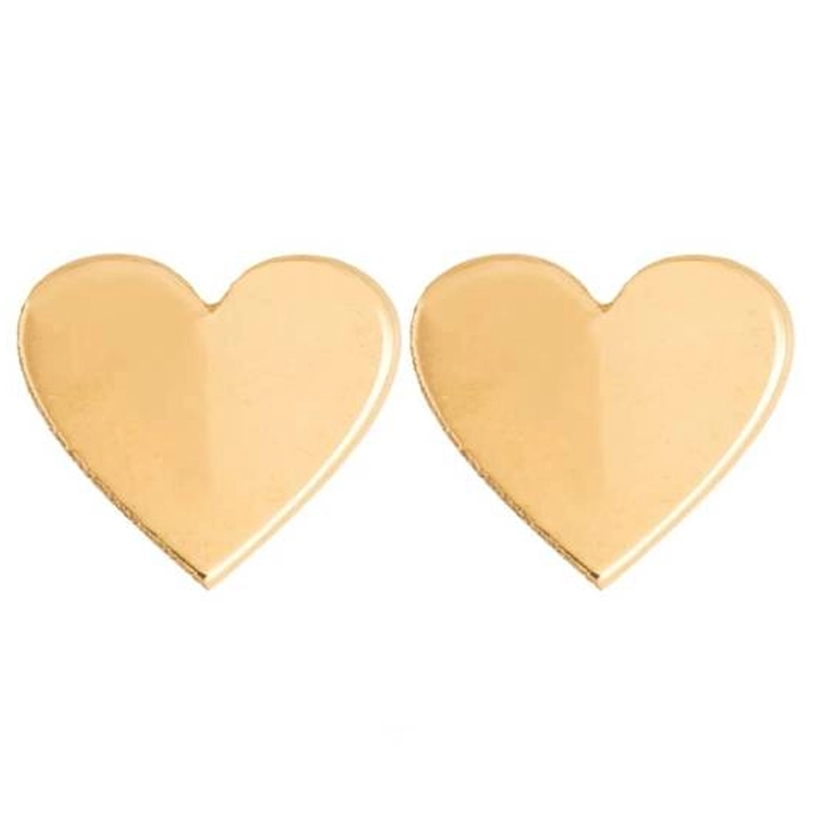 گوشواره طلا زنانه اپال گلد مدل مدل قلب کد GH017-0.63