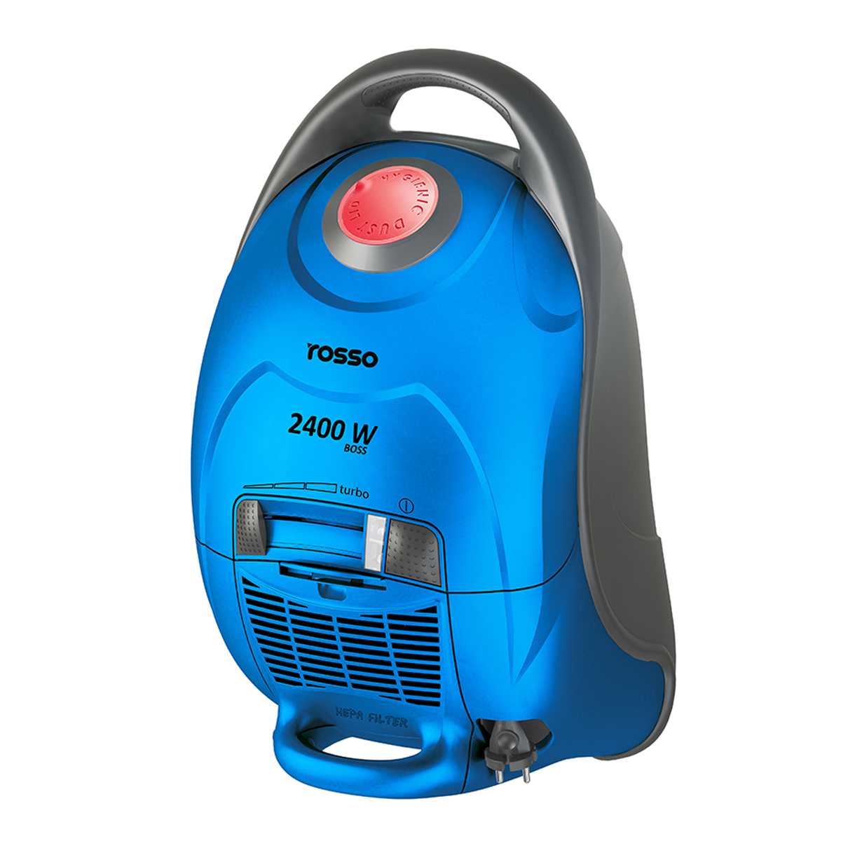 جاروبرقی روسو مدل BOSS 2400w-آبی جاروبرقی روسو مدل BOSS 2400w-آبی