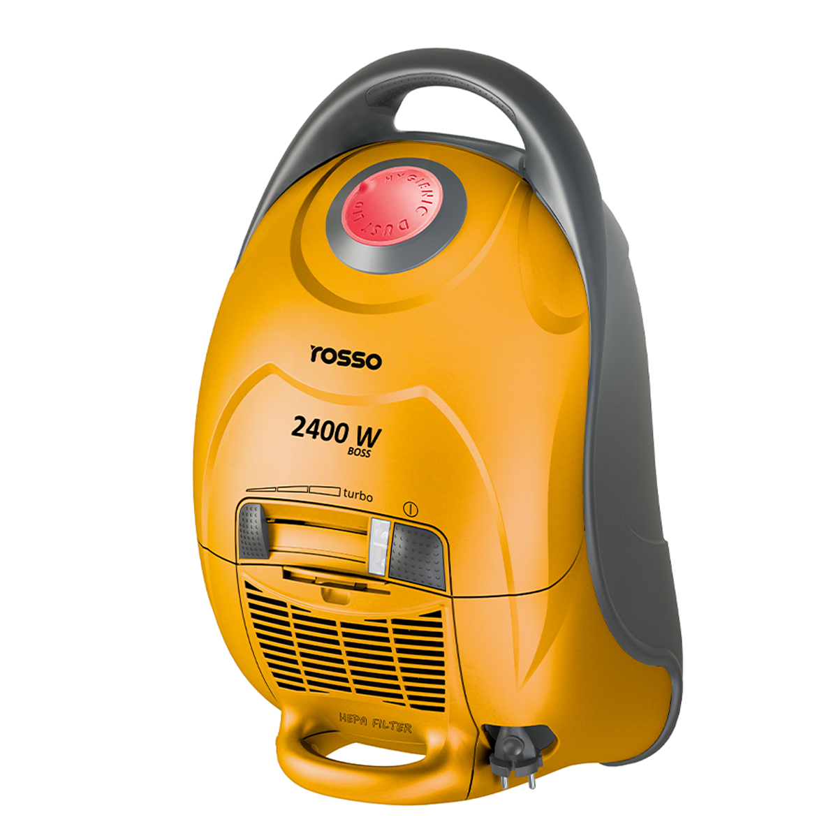 جاروبرقی روسو مدل BOSS 2400w-زرد جاروبرقی روسو مدل BOSS 2400w-زرد