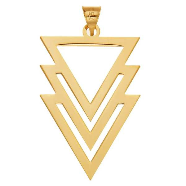 آویز طلا 18 عیار شمیم گلد گالری مدل 0950 آویز طلا 18 عیار شمیم گلد گالری مدل 0950