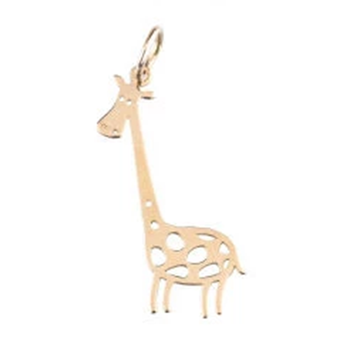 آویز گردنبند طلا 18 عیار شمیم گلد گالری کد P1002