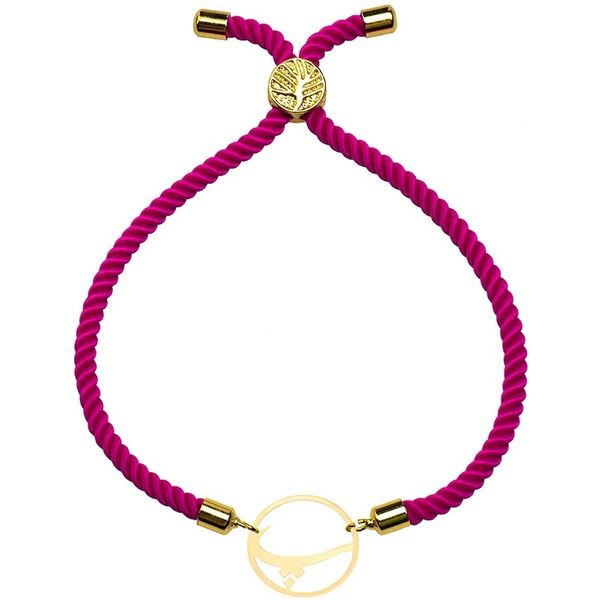 دستبند طلا 18 عیار زنانه شمیم گلد گالری مدل M177 دستبند طلا 18 عیار زنانه شمیم گلد گالری مدل M177