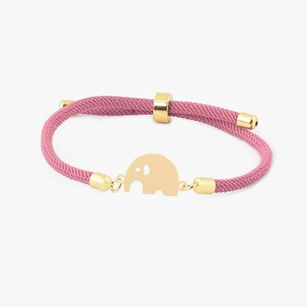 دستبند طلا 18 عیار زنانه شمیم گلد گالری مدل آسانسوری پلاک دار فیلی دستبند طلا 18 عیار زنانه شمیم گلد گالری مدل آسانسوری پلاک دار فیلی