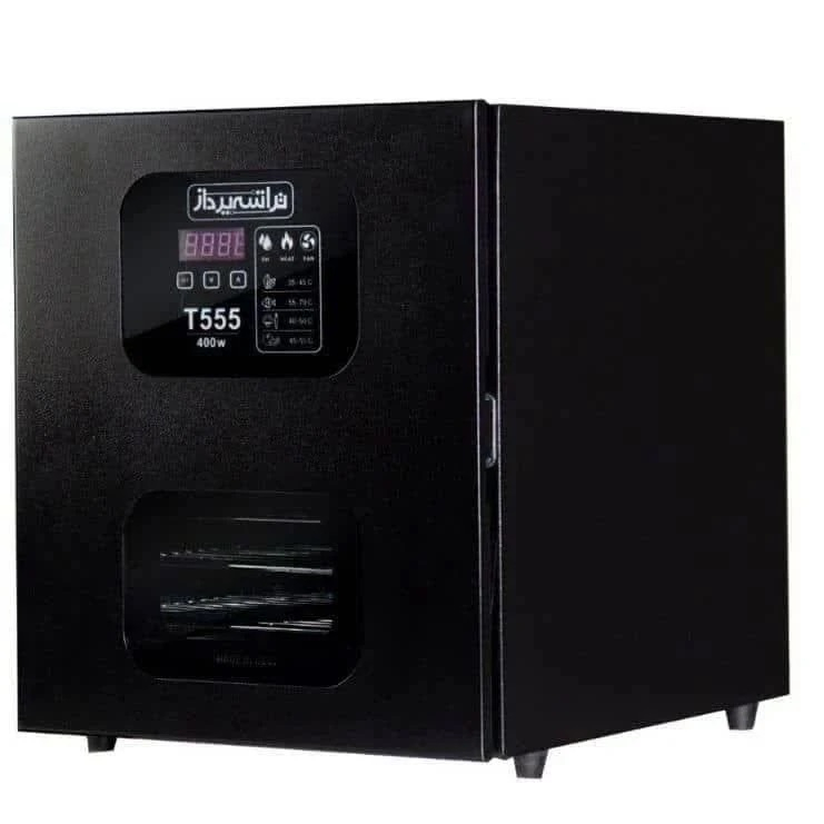 میوه و سبزی خشک کن تراشه پرداز مدل T555 ورژن 4 سوپر پلاس میوه و سبزی خشک کن تراشه پرداز مدل T555 ورژن 4 سوپر پلاس
