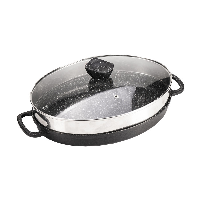 تابه گریل چدن نالینو مدل Angle