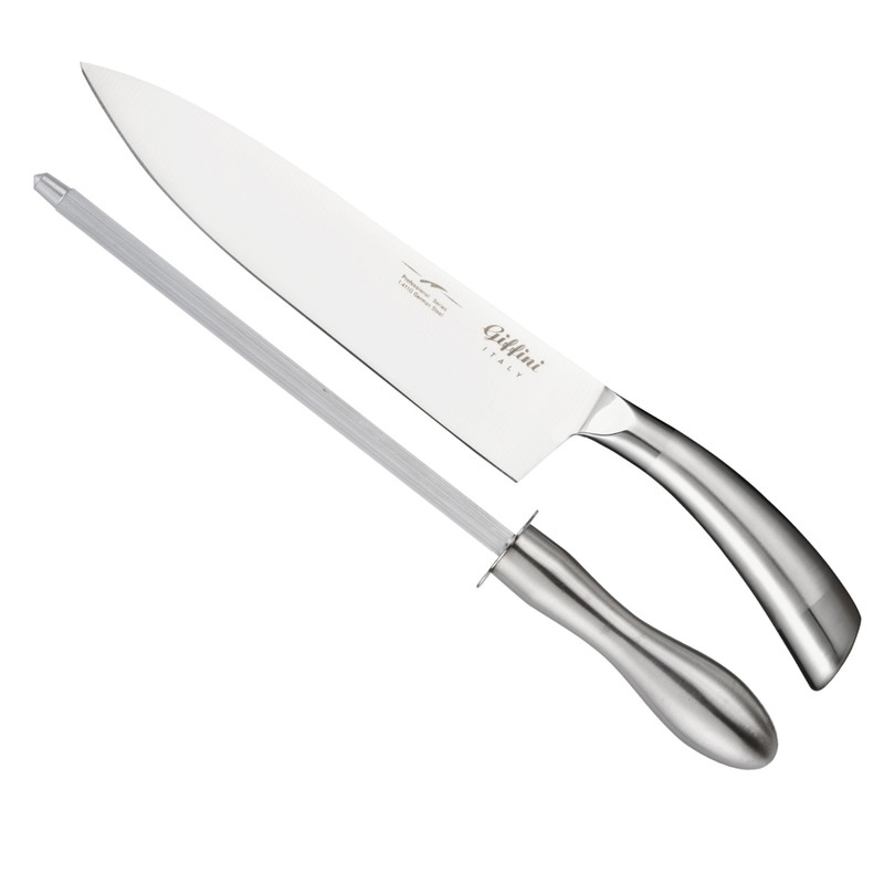 چاقو اشپزخانه جی فی نی مدل S-S05 به همراه چاقو تیزکن
