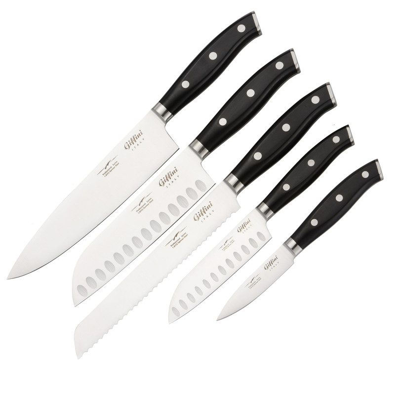 چاقو آشپزخانه جی فی نی کد 01 مجموعه 5 عددی چاقو آشپزخانه جی فی نی کد 01 مجموعه 5 عددی