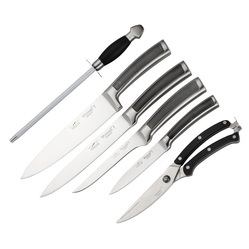 سرویس چاقو آشپزخانه 6 پارچه وینر کد 01 سرویس چاقو آشپزخانه 6 پارچه وینر کد 01
