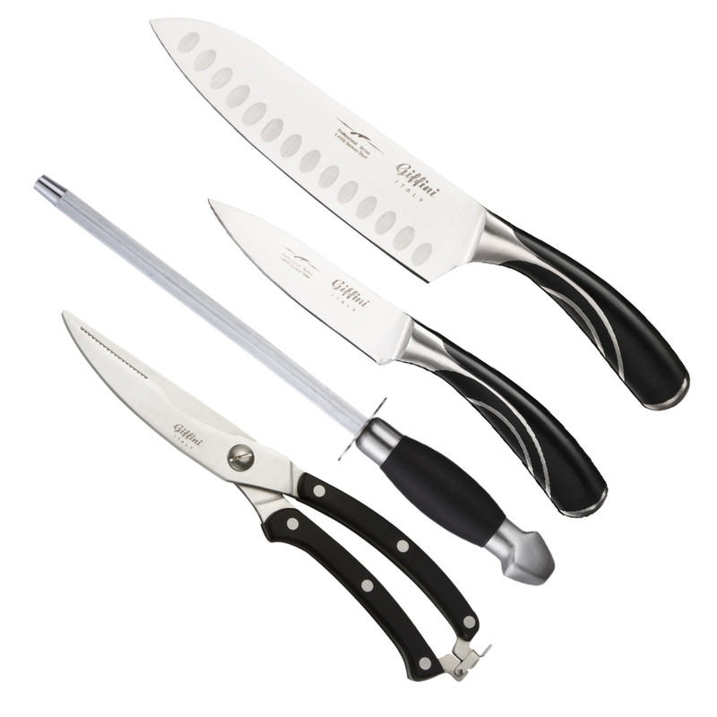 ست چاقوی اشپزخانه 4 پارچه جی فی نی کد G-01 PLUS