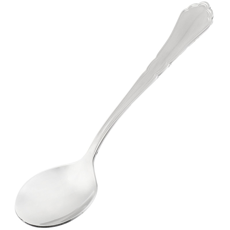 قاشق سوپ خوری صنایع استیل ایران مدل پاشا رویال براق