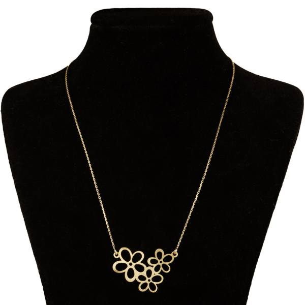 گردنبند طلا 18 عیار شمیم گلد گالری مدل NC04 گردنبند طلا 18 عیار شمیم گلد گالری مدل NC04