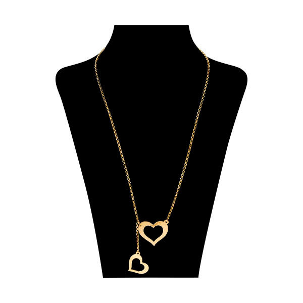 گردنبند طلا 18 عیار زنانه شمیم گلد گالری مدل TA209 گردنبند طلا 18 عیار زنانه شمیم گلد گالری مدل TA209