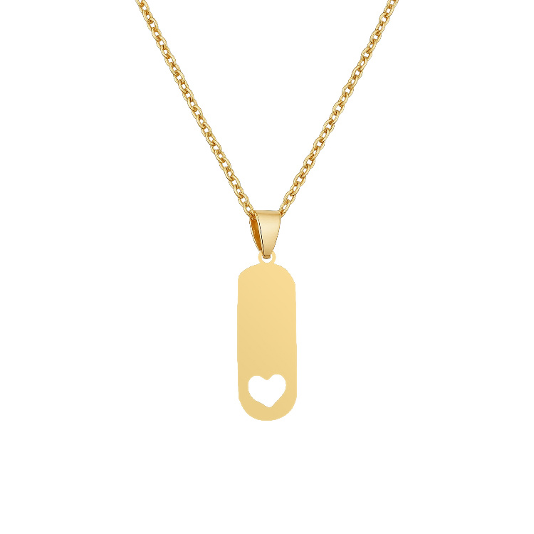 گردنبند طلا 18 زنانه شمیم گلد گالری طرح مینیمال طرح ilove کد T-1 گردنبند طلا 18 زنانه شمیم گلد گالری طرح مینیمال طرح ilove کد T-1