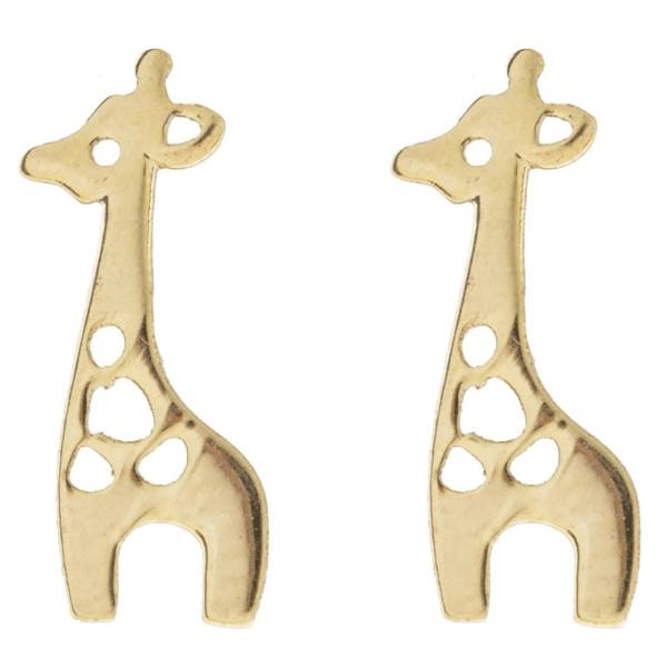 گوشواره طلا 18 عیار زنانه شمیم گلد گالری مدل EG134