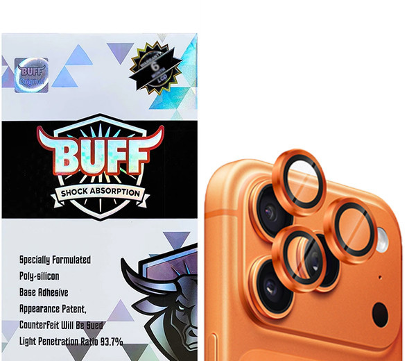 محافظ لنز دوربین بوف مدل HD-ColorLenz-Guarantee مناسب برای گوشی موبایل اپل iPhone 17 Pro Max/17 Pro