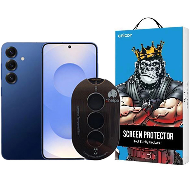 محافظ لنز دوربین اپیکوی مدل Chelipa مناسب برای گوشی موبایل سامسونگ Galaxy S25