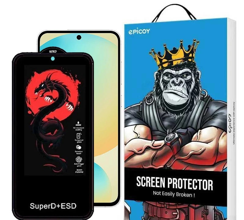 محافظ صفحه نمایش اپیکوی مدل Dragon ESD مناسب برای گوشی موبایل سامسونگ Galaxy S25 FE/ A55/ A35 محافظ صفحه نمایش اپیکوی مدل Dragon ESD مناسب برای گوشی موبایل سامسونگ Galaxy S25 FE/ A55/ A35