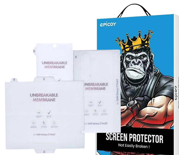 محافظ صفحه نمایش و پشت گوشی مات اپیکوی مدل Hydrogel-Matte مناسب برای گوشی موبایل سامسونگ Galaxy Z Fold 7 محافظ صفحه نمایش و پشت گوشی مات اپیکوی مدل Hydrogel-Matte مناسب برای گوشی موبایل سامسونگ Galaxy Z Fold 7
