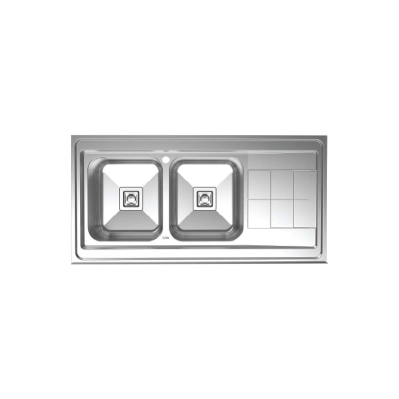 سینک ظرفشویی استیل کن مدل 9152s-R سینک ظرفشویی استیل کن مدل 9152s-R