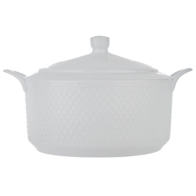 سوپ خوری چینی زرین ایران مدل رادیانس با شیار ملاقه 12 درجه 3