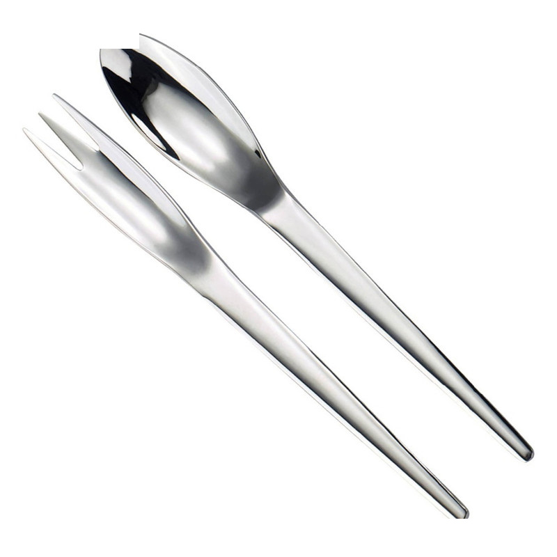 قاشق و چنگال جی فی نی مدل 94 رژیمی مجموعه 2 عددی قاشق و چنگال جی فی نی مدل 94 رژیمی مجموعه 2 عددی