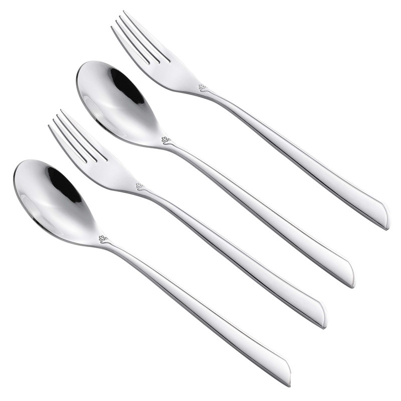 سرویس قاشق و چنگال 4 پارچه جی فی نی مدل 52 سرویس قاشق و چنگال 4 پارچه جی فی نی مدل 52