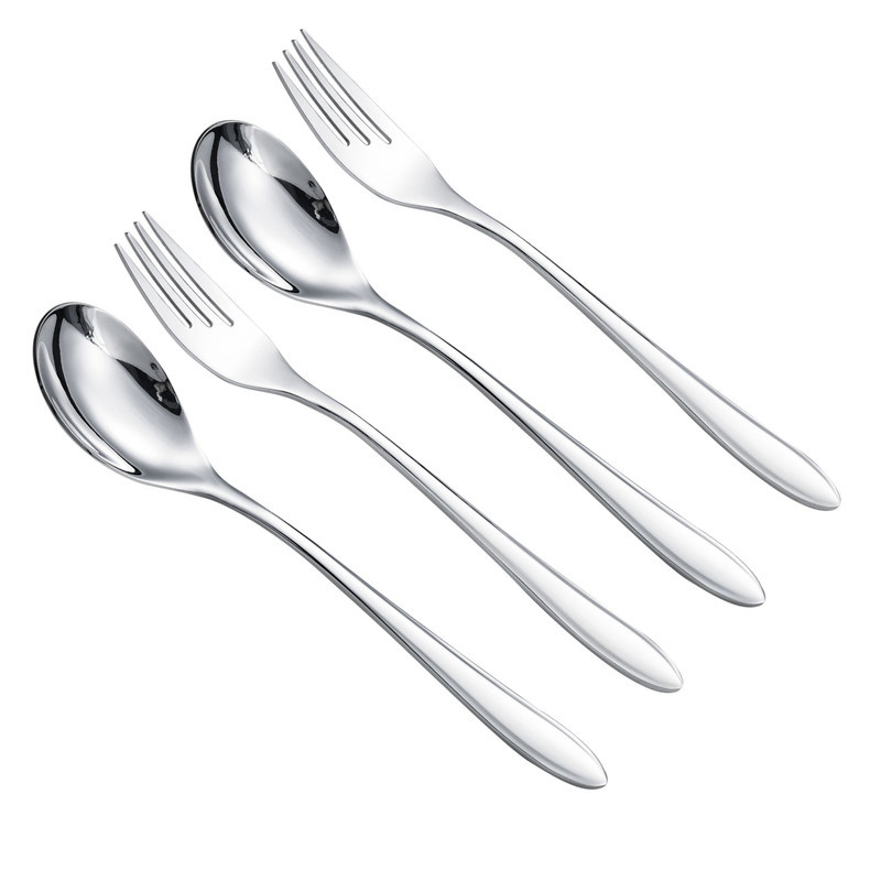 سرویس قاشق و چنگال 4 پارچه جی فی نی مدل 05 سرویس قاشق و چنگال 4 پارچه جی فی نی مدل 05