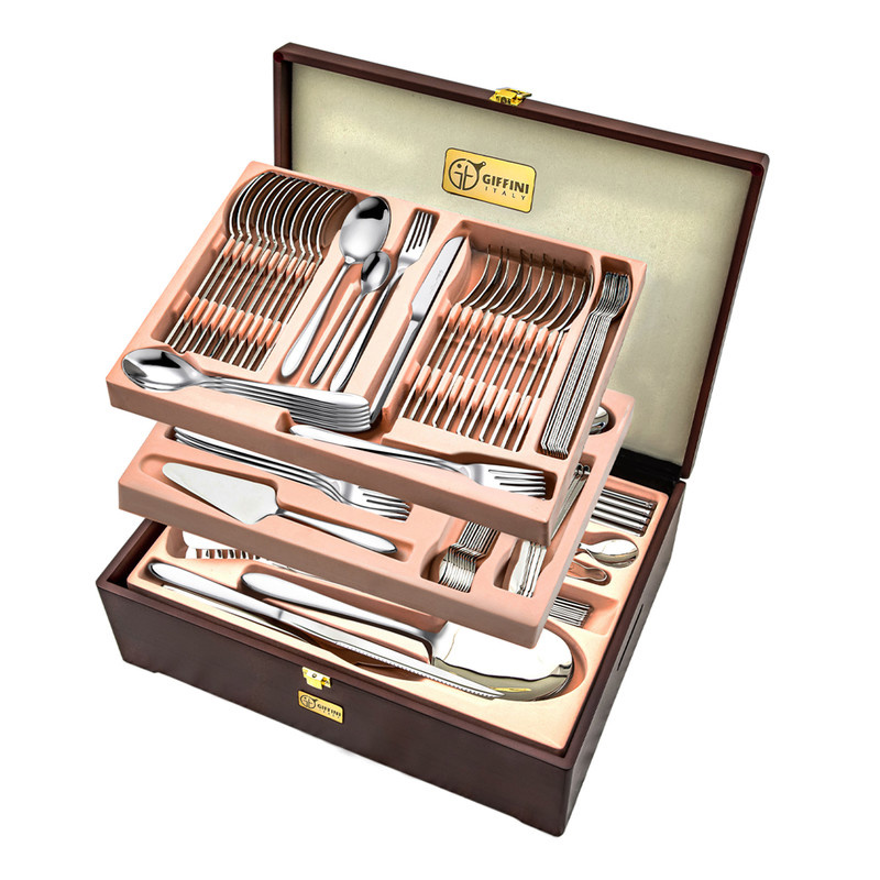 سرویس قاشق و چنگال 142 پارچه جی فی نی مدل G-605