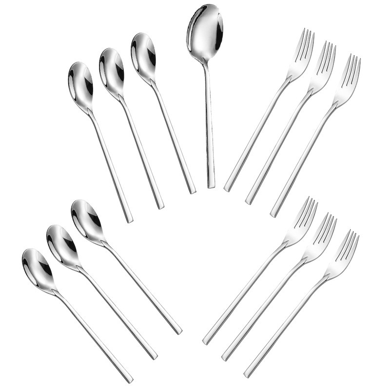 سرویس قاشق و چنگال 13 پارچه جی فی نی مدل 53 لاکچری سرویس قاشق و چنگال 13 پارچه جی فی نی مدل 53 لاکچری