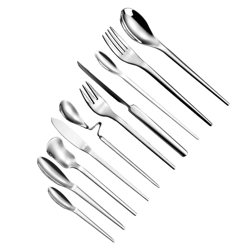 سرویس قاشق و چنگال 10 پارچه جی فی نی مدل G-10 سرویس قاشق و چنگال 10 پارچه جی فی نی مدل G-10