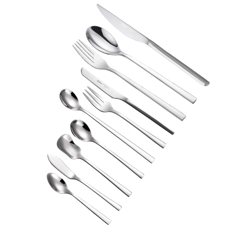 سرویس قاشق و چنگال 10 پارچه 1 نفره جی فی نی مدل G-10 سرویس قاشق و چنگال 10 پارچه 1 نفره جی فی نی مدل G-10