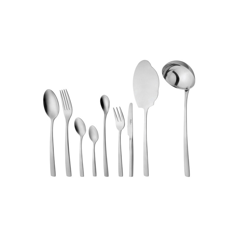 سرویس قاشق و چنگال 57 پارچه ناب استیل مدل فلورانس سرویس قاشق و چنگال 57 پارچه ناب استیل مدل فلورانس