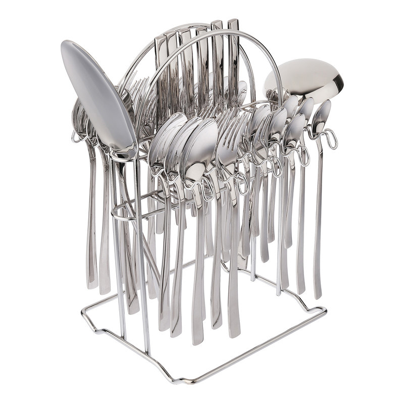 سرویس قاشق و چنگال 39 پارچه 6 نفره ویتالیتی مدل رزنتال سرویس قاشق و چنگال 39 پارچه 6 نفره ویتالیتی مدل رزنتال