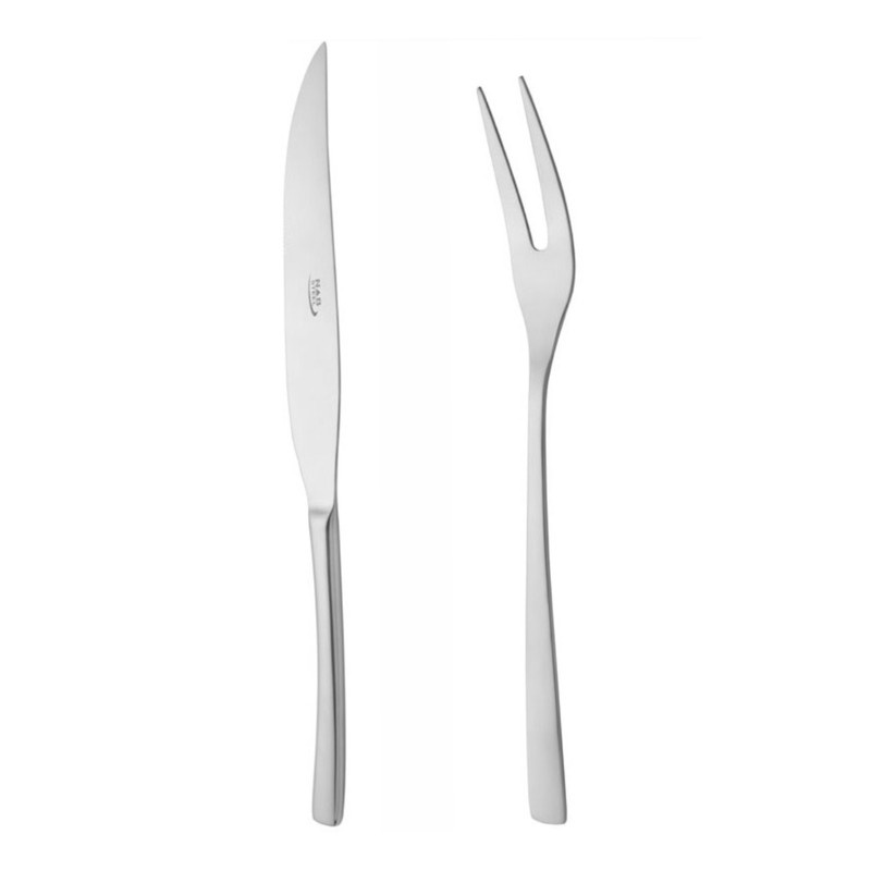 ست کارد و چنگال 2 پارچه ناب استیل مدل فلورانس ست کارد و چنگال 2 پارچه ناب استیل مدل فلورانس