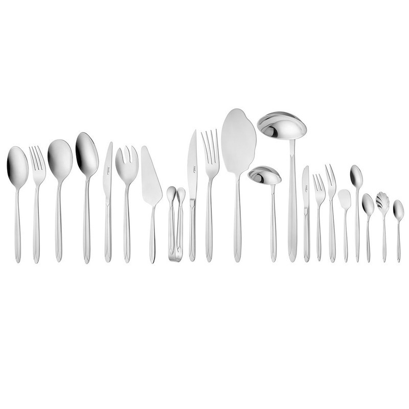 سرویس قاشق و چنگال 116 پارچه ناب استیل مدل Palermo سرویس قاشق و چنگال 116 پارچه ناب استیل مدل Palermo