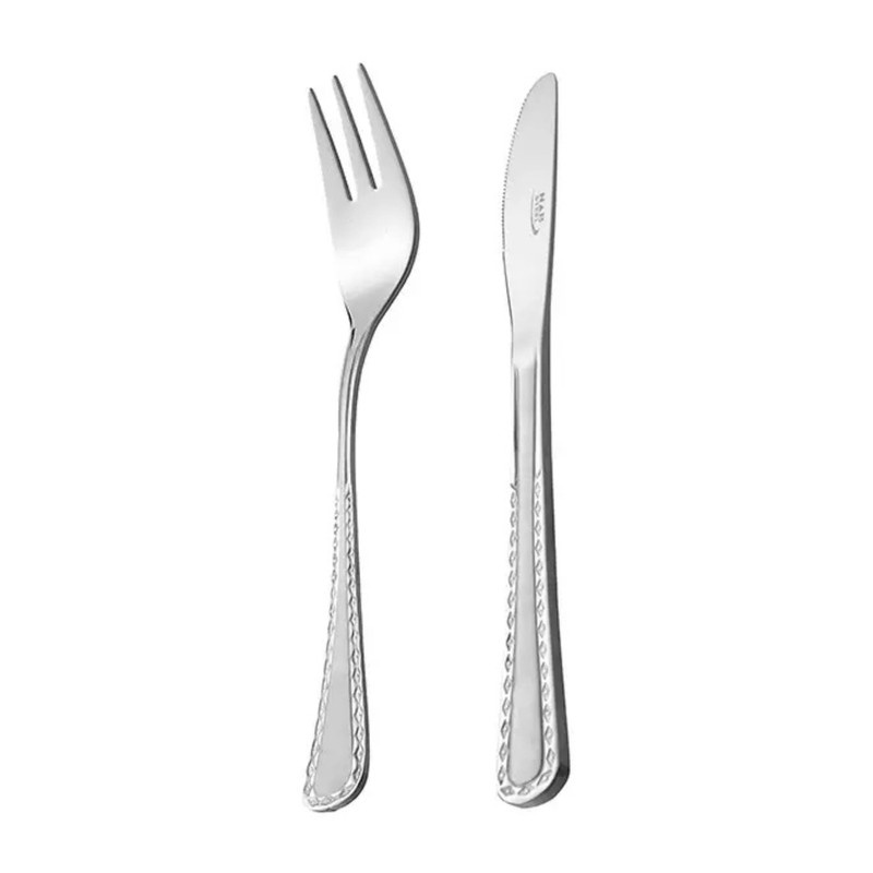 سرویس کارد و چنگال میوه خوری 12 پارچه ناب استیل مدل برلین سرویس کارد و چنگال میوه خوری 12 پارچه ناب استیل مدل برلین