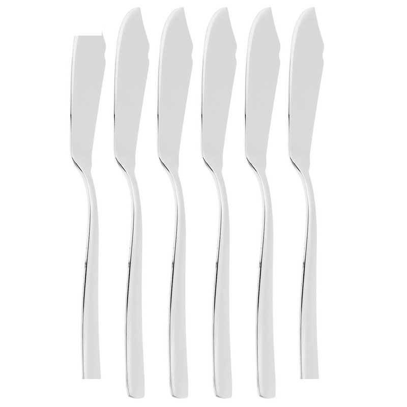 کارد صبحانه صنایع استیل ایران مدل روما کد 6