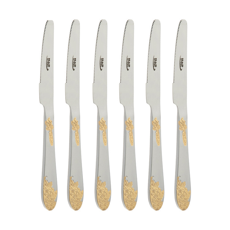 کارد میوه خوری ناب استیل مدل امپریال بسته 6 عددی