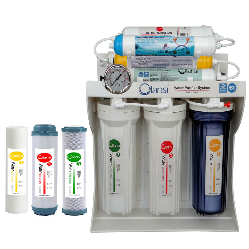 دستگاه تصفیه کننده آب اولانسی مدل RO - FT2200 به همراه فیلتر مجموعه 3 عددی دستگاه تصفیه کننده آب اولانسی مدل RO - FT2200 به همراه فیلتر مجموعه 3 عددی