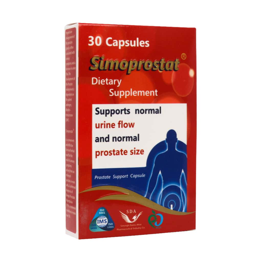 کپسول سیموپروستات سیمرغ دارو عطار 30 عدد کپسول سیموپروستات سیمرغ دارو عطار 30 عدد