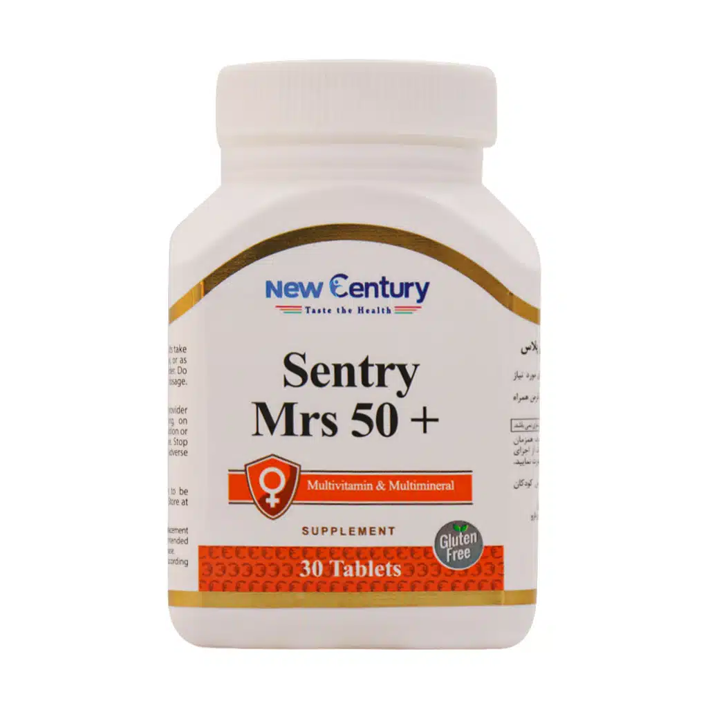 قرص سنتری میسیز فیفتی پلاس نیو سنتری 30 عدد قرص سنتری میسیز فیفتی پلاس نیو سنتری 30 عدد