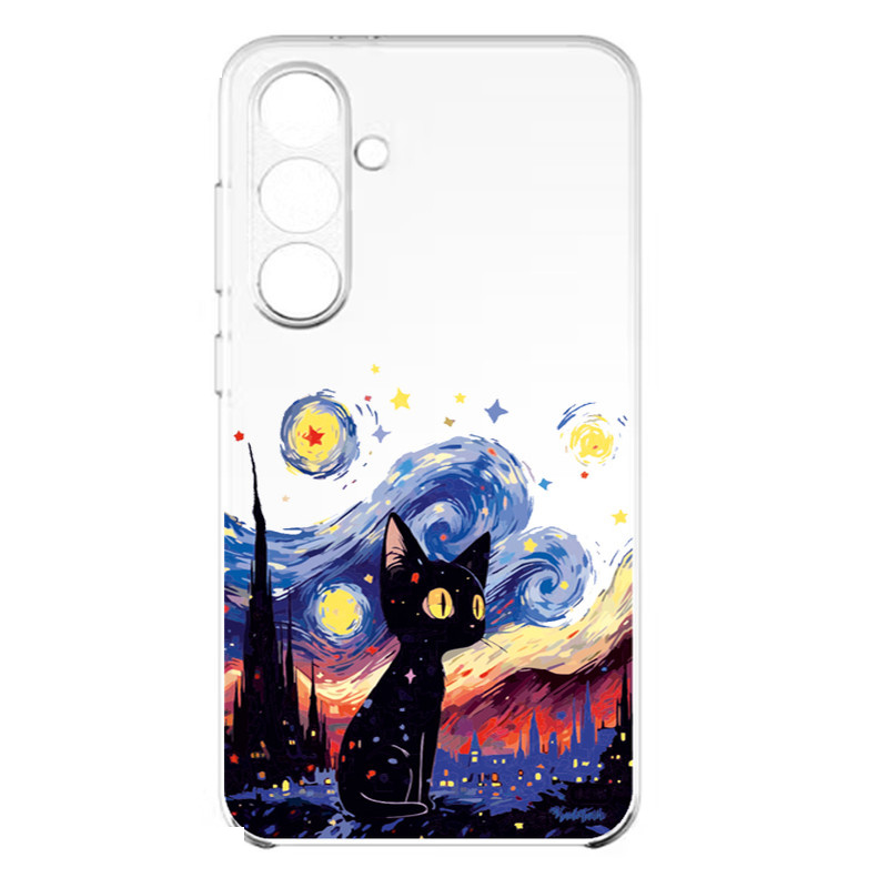 کاور مدل Black Cat مناسب برای گوشی موبایل سامسونگ Galaxy A56 کاور مدل Black Cat مناسب برای گوشی موبایل سامسونگ Galaxy A56