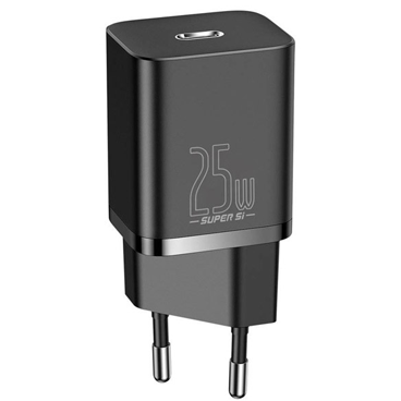 شارژر دیواری باسئوس مدل CCSP020101 توان 25 وات-مشکی شارژر دیواری باسئوس مدل CCSP020101 توان 25 وات-مشکی