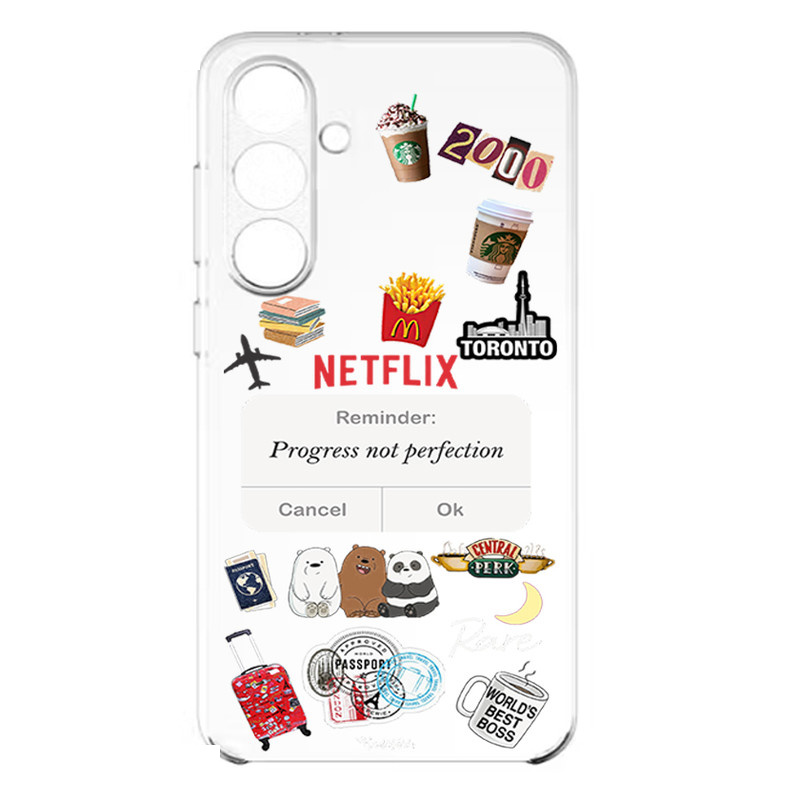 کاور طرح Progress مناسب برای گوشی موبایل سامسونگ Galaxy A56