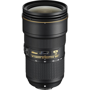 لنز دوربین نیکون مدل AF-S NIKKOR 24-70mm f/2.8E ED VR لنز دوربین نیکون مدل AF-S NIKKOR 24-70mm f/2.8E ED VR