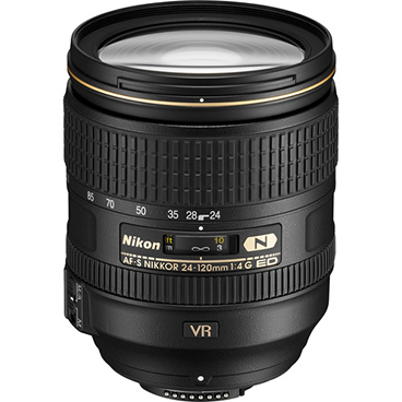 لنز دوربین نیکون مدل AF-S NIKKOR 24-120mm f/4G ED VR لنز دوربین نیکون مدل AF-S NIKKOR 24-120mm f/4G ED VR