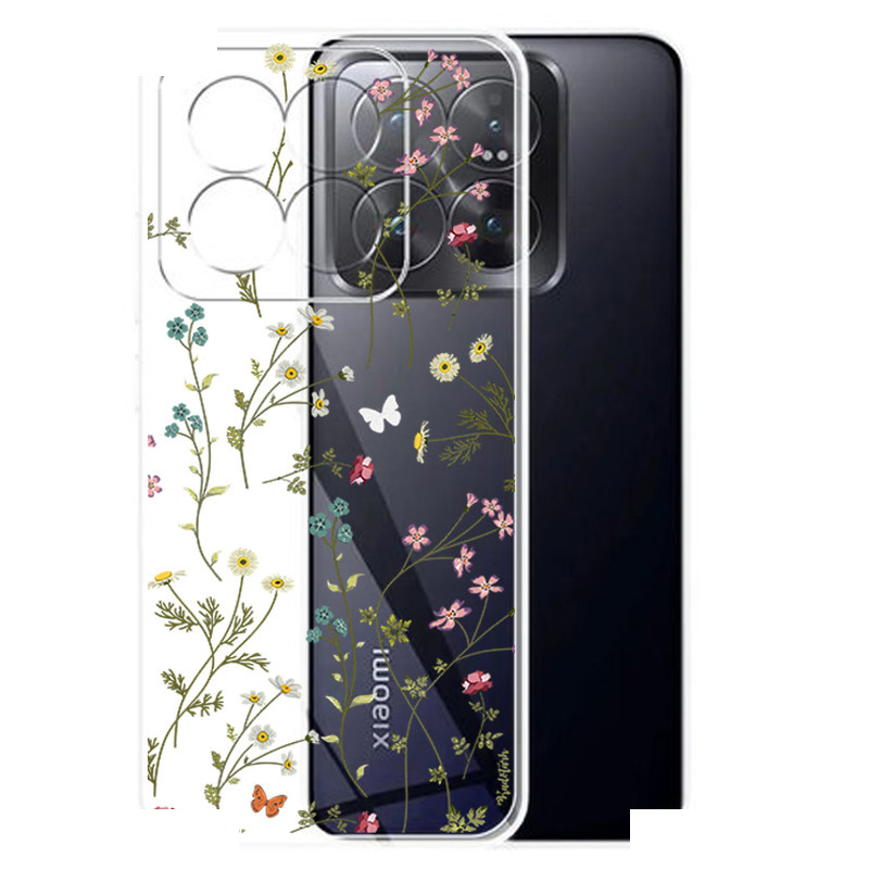 کاور طرح Nice Flower مناسب برای گوشی موبایل شیائومی Redmi 14T Pro