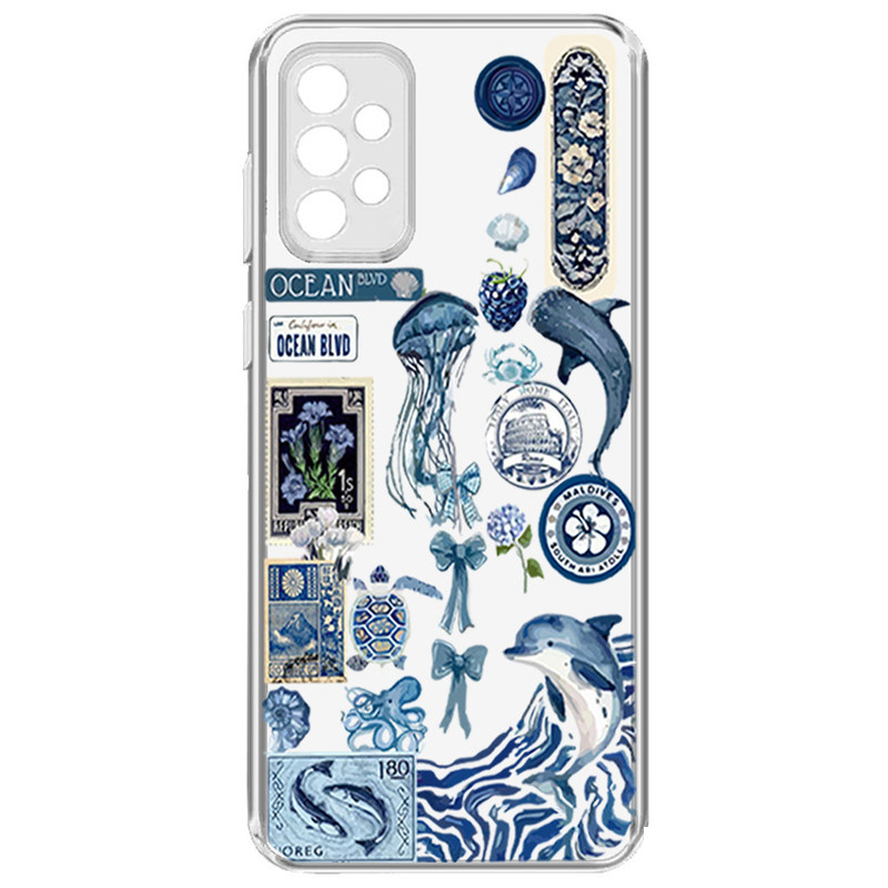 کاور طرح Summer مناسب برای گوشی موبایل سامسونگ Galaxy A52-A52s