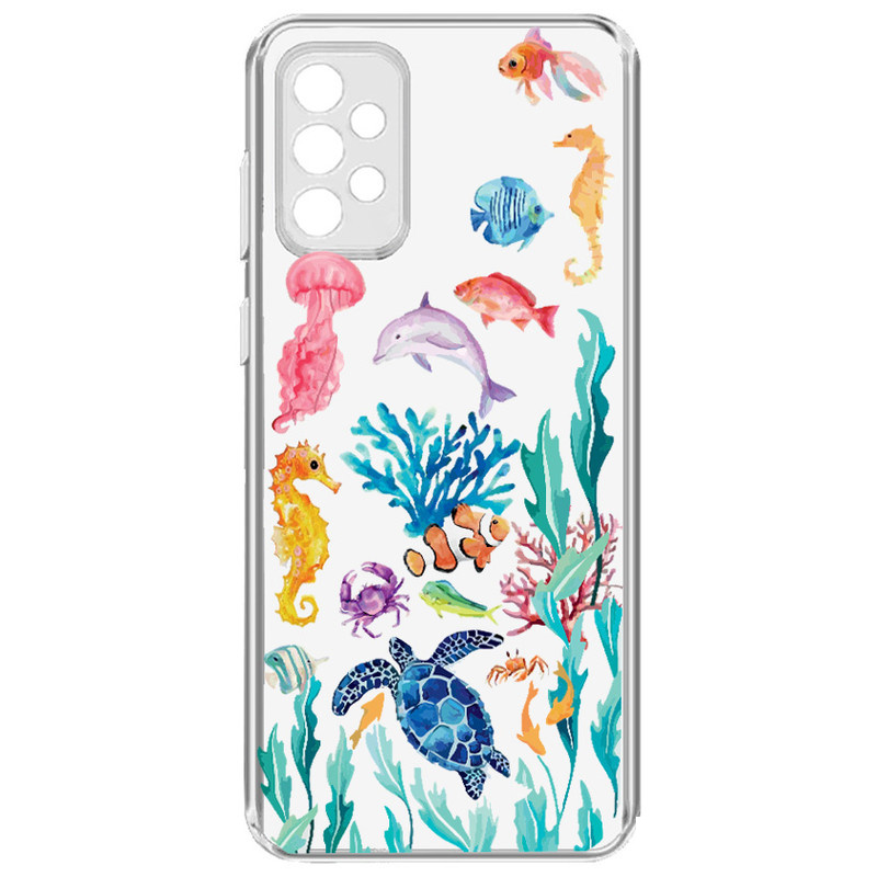 کاور طرح Ocean Eleman مناسب برای گوشی موبایل سامسونگ Galaxy A32 4G کاور طرح Ocean Eleman مناسب برای گوشی موبایل سامسونگ Galaxy A32 4G